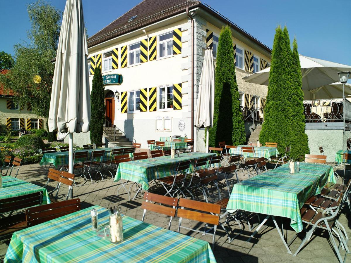 Schloss-Gasthof Sonne Isny im Allgäu Exterior foto